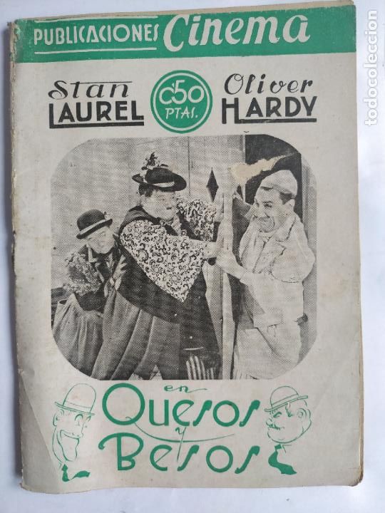 Kino: Stan Laurel y Hardy Gordo y Flaco Quesos y Besos Cinema