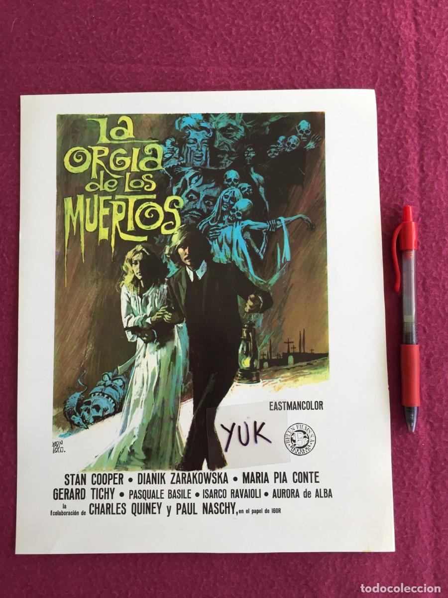 la orgia de los muertos - guia original simple - Compra venta en  todocoleccion