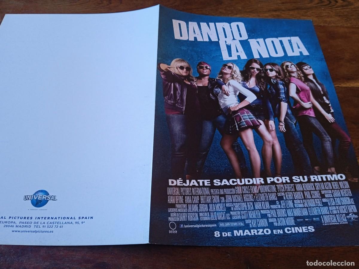 Cin&eacute;ma: Dando la nota - Anna Kendrick, Brittany Snow, Rebel Wilson, Anna Camp - Guia original Universal 2012