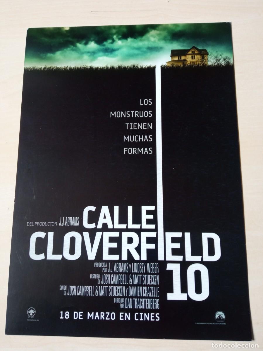 Cinema: CALLE CLOVERFIELD 10 (GUIA ORIGINAL CINE SIMPLE) (PEDIDO MINIMO 5 EUROS)