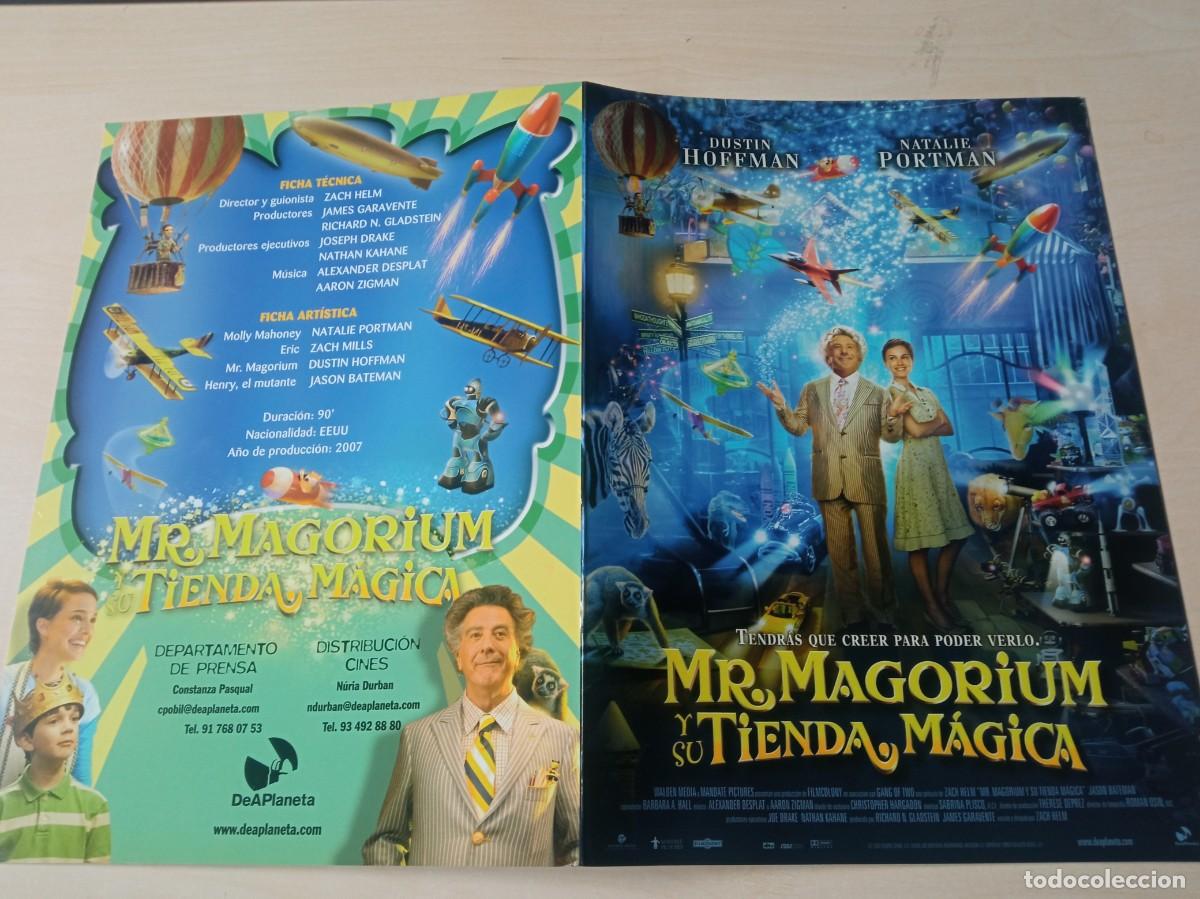 Cinema: MR. MAGORIUM Y SU TIENDA MAGICA (GUIA ORIGINAL CINE DOBLE) DUSTIN HOFFMAN (PEDIDO MINIMO 5 EUROS)