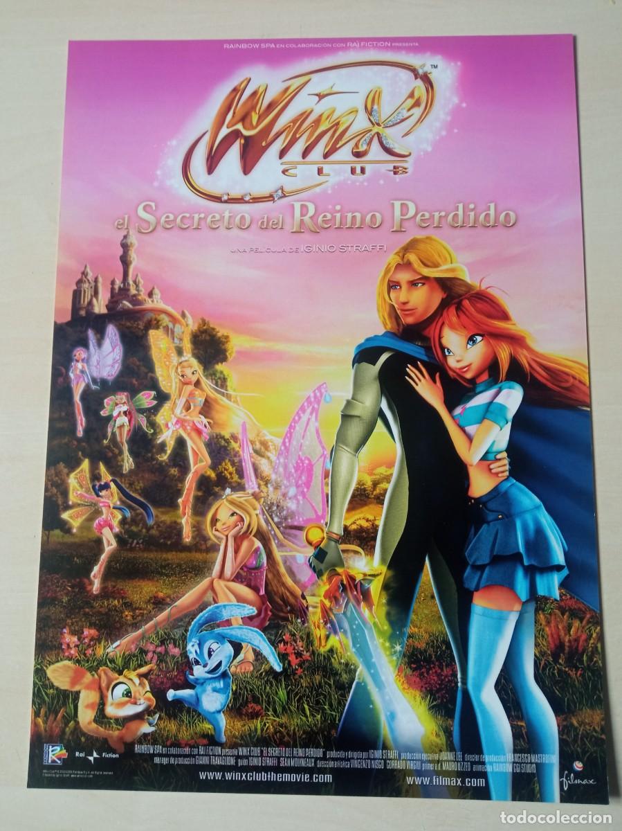 Cinema: WINX CLUB (EL SECRETO DEL REINO PERDIDO (GUIA ORIGINAL CINE SIMPLE) ANIMACIO (PEDIDO MINIMO 5 EUROS)
