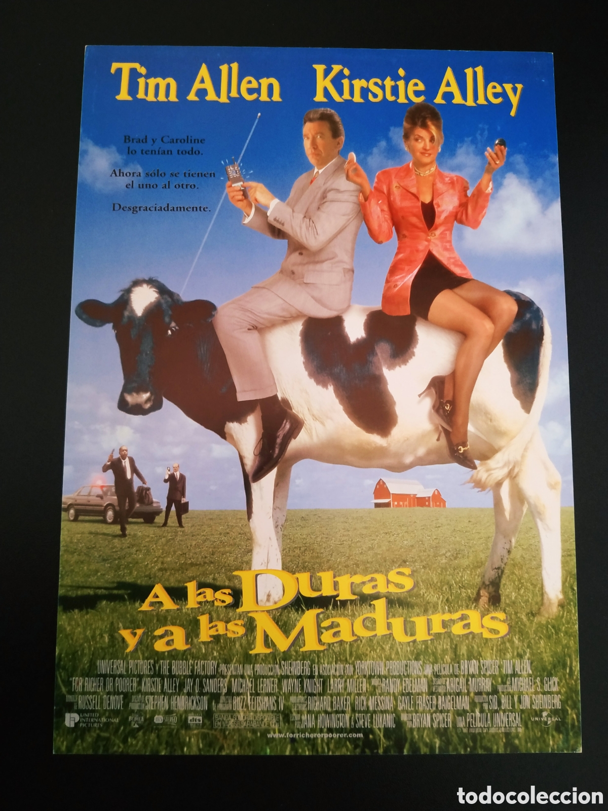 Cinema: A LAS DURAS Y A LAS MADURAS - TIM ALLEN Y KRISTIE ALLEY - GUIA DE CINE ORIGINAL B42