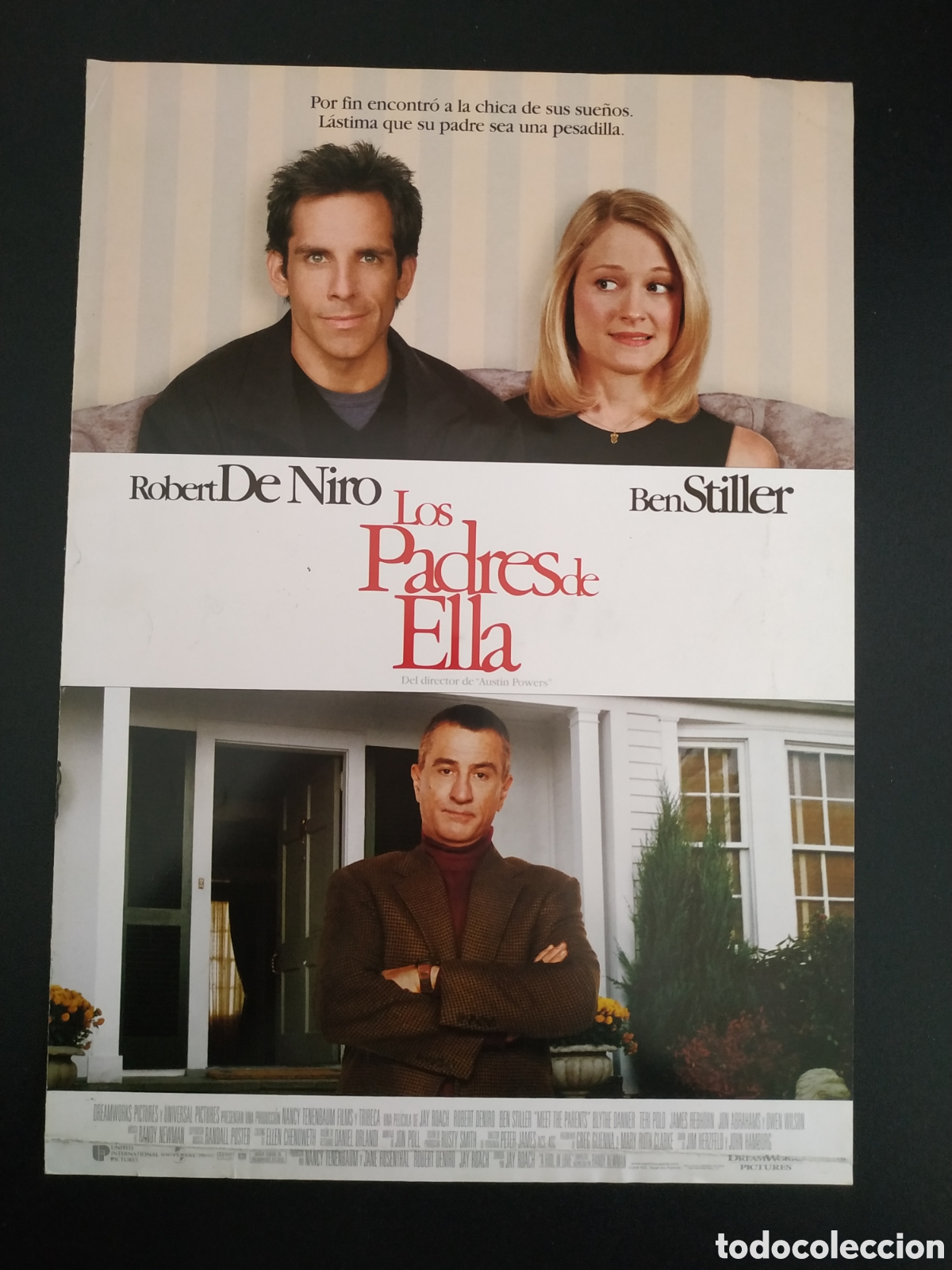 Cine: LOS PADRES DE ELLA - ROBERT DE NIRO CON BEN STILLER - GUIA DE CINE ORIGINAL B43