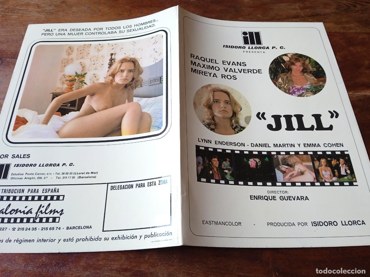 Cine: Jill - Lynn Enderson, Raquel Evans, Maximo Valverde, Mireya Ros - Guia original Catalonia 1978