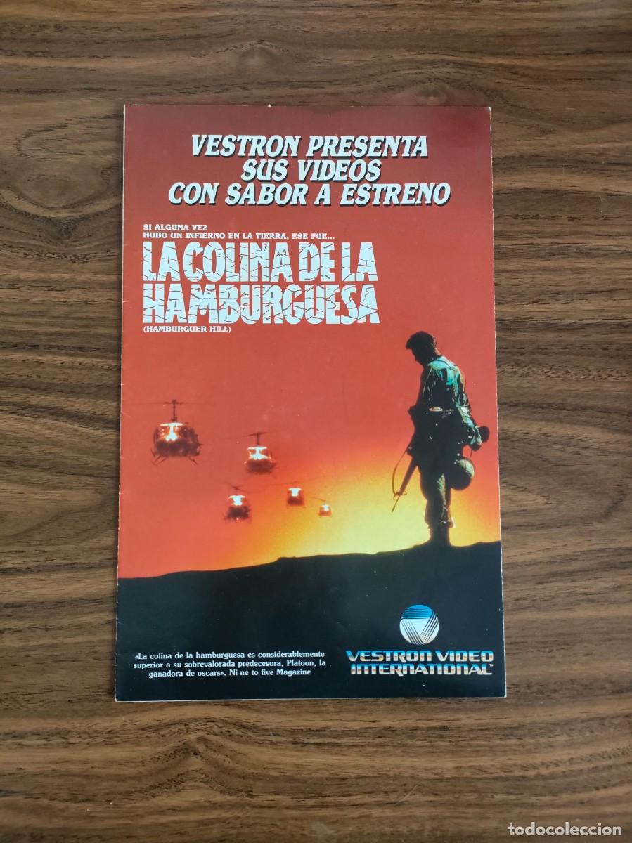 Kino: PUBLICIDAD ORIGINAL VHS, BETA, VESTRON, BICIVOLADORES, TOM HANKS, FAMILIA TRONADA, BLUE MAN