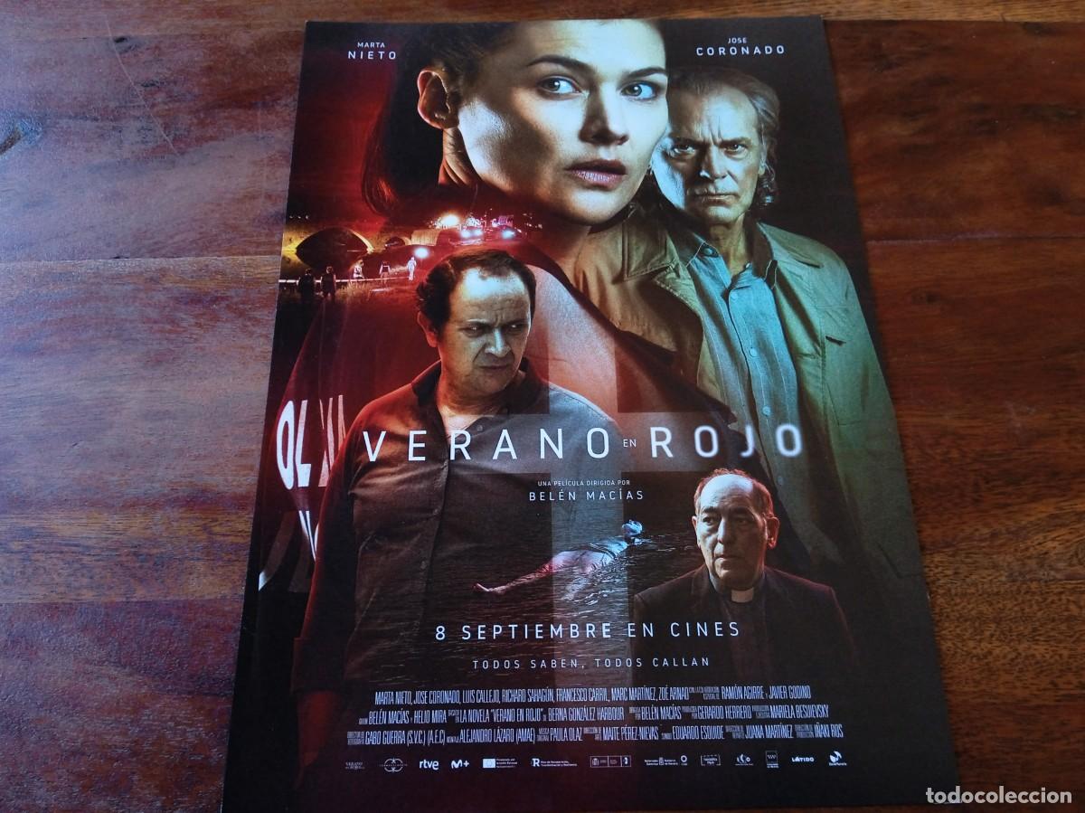 Cin&eacute;ma: Verano en Rojo - Marta Nieto, Jose Coronado, Luis Callejo - Guia original DeaPlaneta 2023