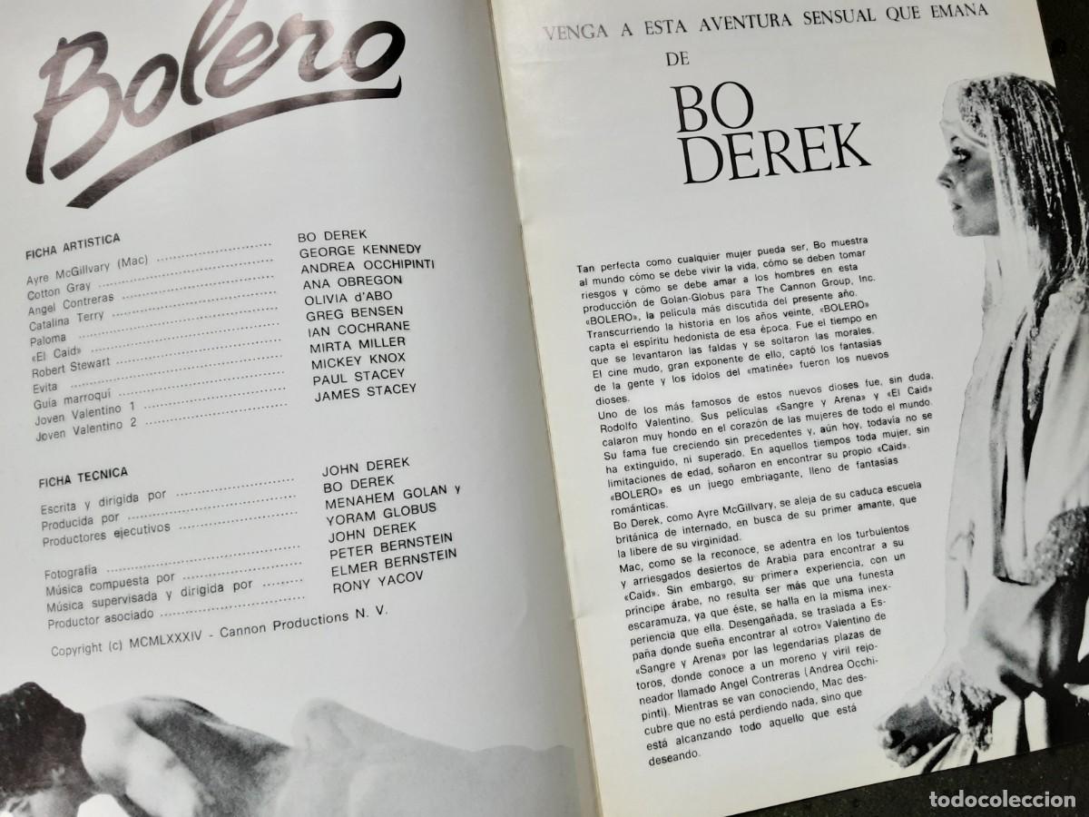 bolero, bo derek, cb films 1985 - Compra venta en todocoleccion