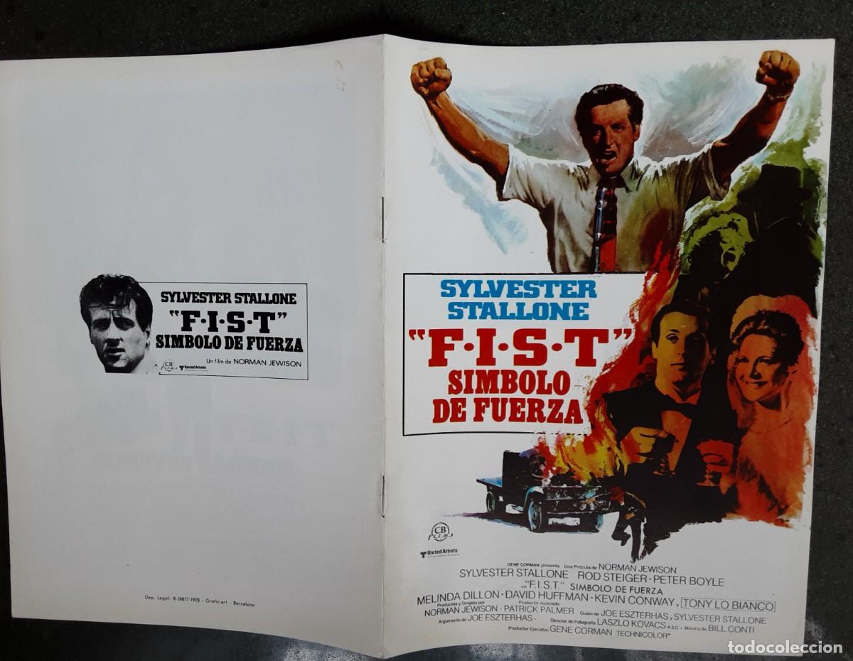 Cine: &rdquo; F.I.S.T SIMBOLO DE FUERZA, SYLVESTER STALLONE , CB FILMS 1978