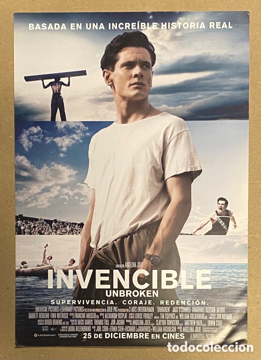Cinema: INCENCIBLE &ldquo;UNBROKEN&rdquo;. GU&Iacute;A PROMOCIONAL DE LA PEL&Iacute;CULA. JOEL Y ETHAN COHEN.