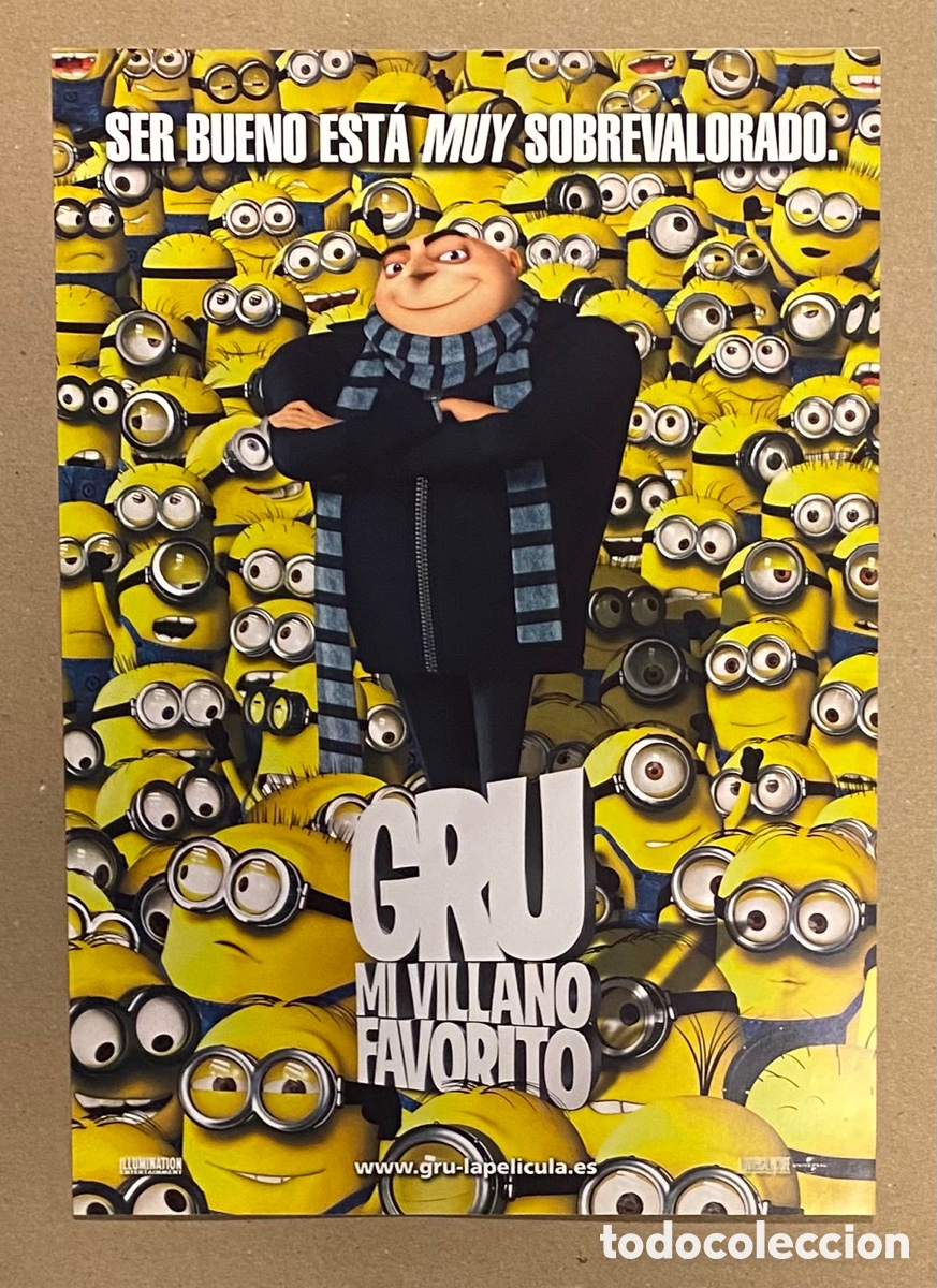Cinema: GRU MI VILLANO FAVORITO. GU&Iacute;A PUBLICITARIA DE LA PEL&Iacute;CULA.