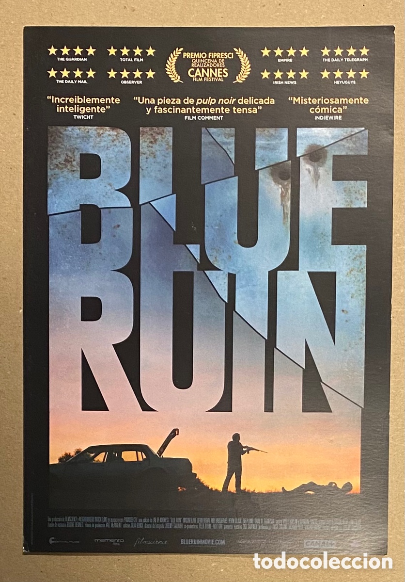Cin&eacute;ma: BLUE RUIN. GU&Iacute;A PROMOCIONAL DE LA PEL&Iacute;CULA.