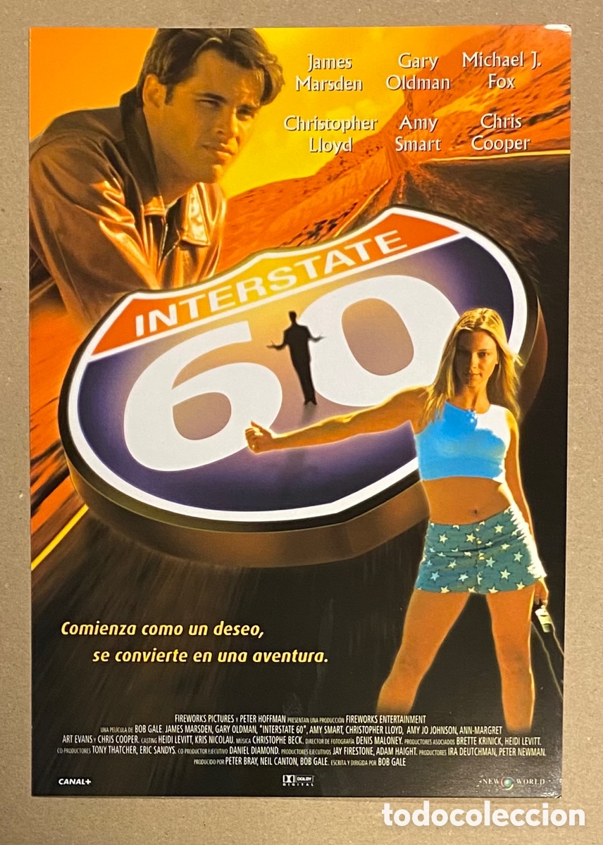 Cinema: INSTERSTATE 60. GU&Iacute;A PROMOCIONAL DE LA PEL&Iacute;CULA. GARY OLDMAN, MICHAEL J. FOX,&hellip;