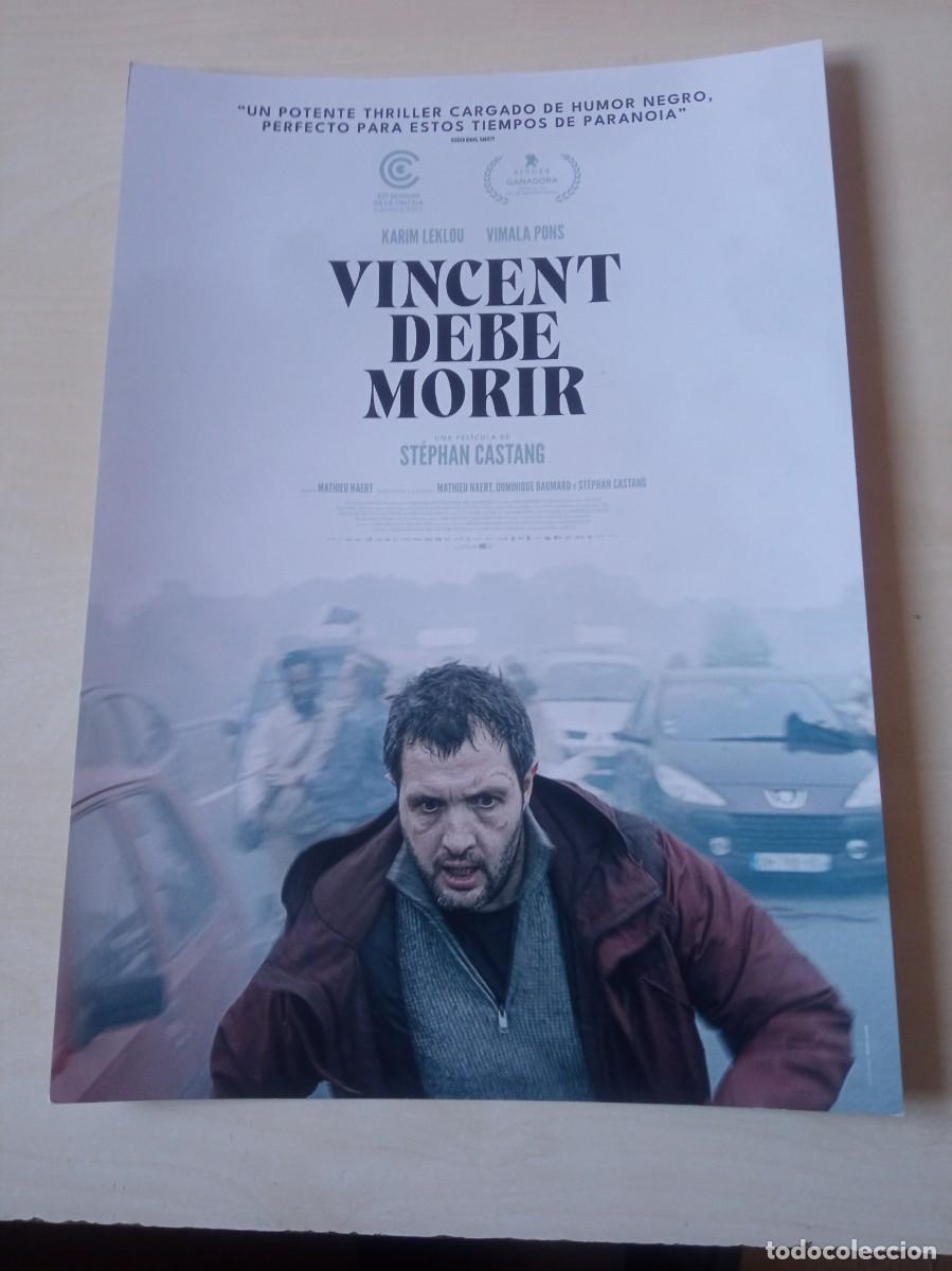 Cine: VINCENT DEBE MORIR (GUIA CINE ORIGINAL SIMPLE) (PEDIDO MINIMO 5 EUROS)