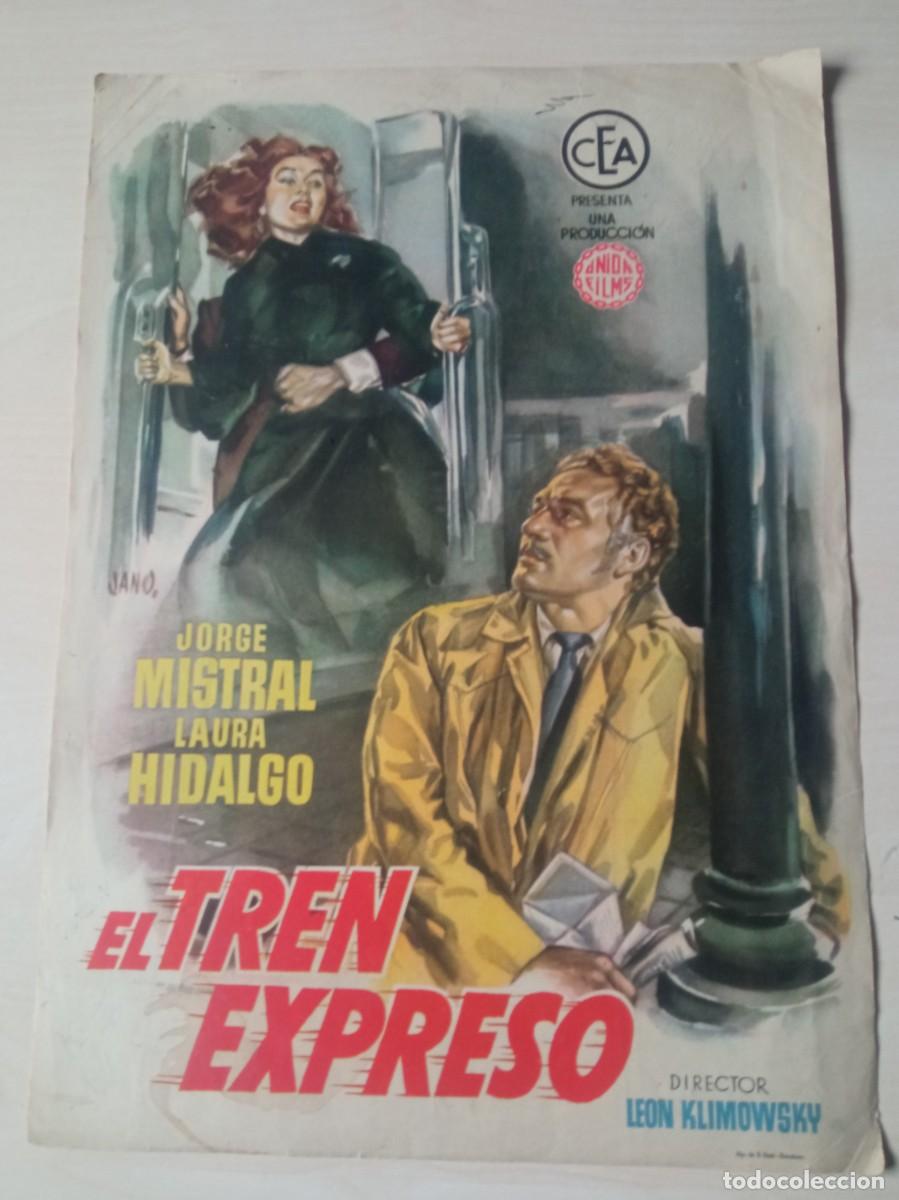 Cin&eacute;ma: EL TREN EXPRESO (GUIA CINE ORIGINAL SIMPLE) (PEDIDO MINIMO 5 EUROS)