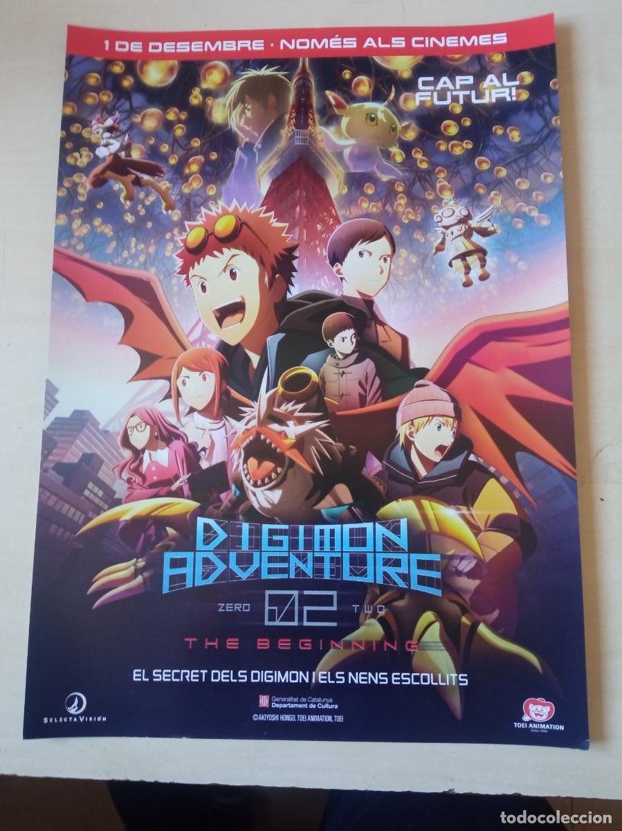 Cine: DIGIMON ADVENTURE 02 THE BEGINNING (G. O. CINE SIMPLE EN CATALAN) ANIMACION (PEDIDO MINIMO 5 EUROS)