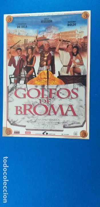 Cinema: Guia simple: GOLFOS DE BROMA. Con: Leslie Nielsen, Christian De Sica