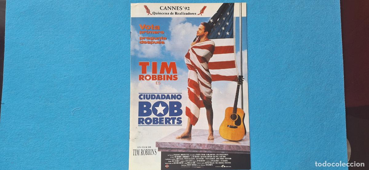 Cin&eacute;ma: Guia 8 p&aacute;ginas: CIUDADANO BOB ROBERTS. CON: TIM ROBBINS, ALAN RICKMAN.