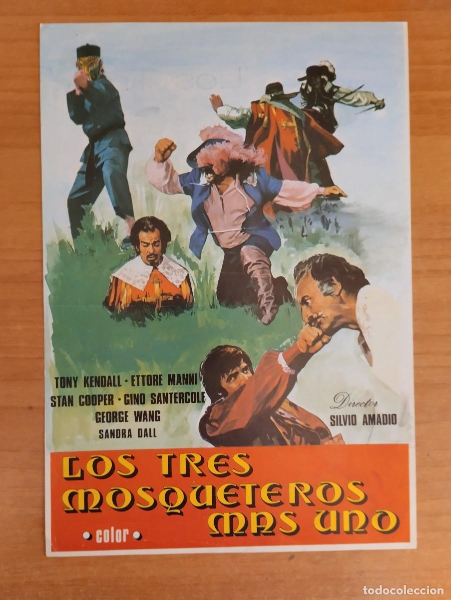 Cine: G4-GUIA DE CINE DE LA PELICULA-- LOS TRES MOSQUETEROS MAS UNO