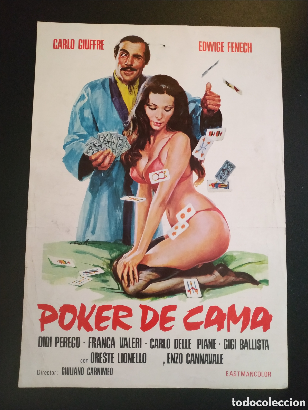 poker de cama - carlo giuffre y edwige fenech - - Compra venta en  todocoleccion