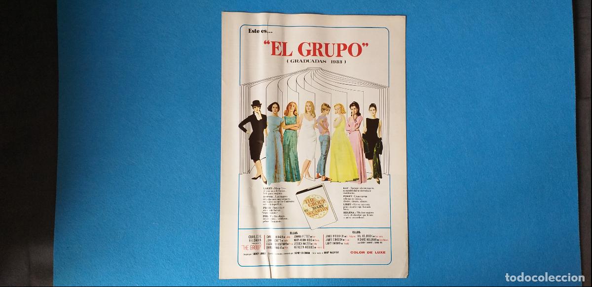 Kino: Guia doble: EL GRUPO (GRADUADAS DE 1933)