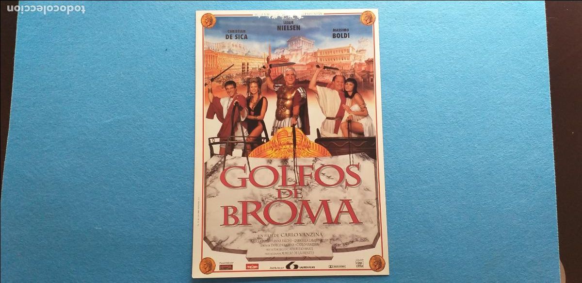 Kino: Guia simple: GOLFOS DE BROMA. Con: Leslie Nielsen, Christian De Sica