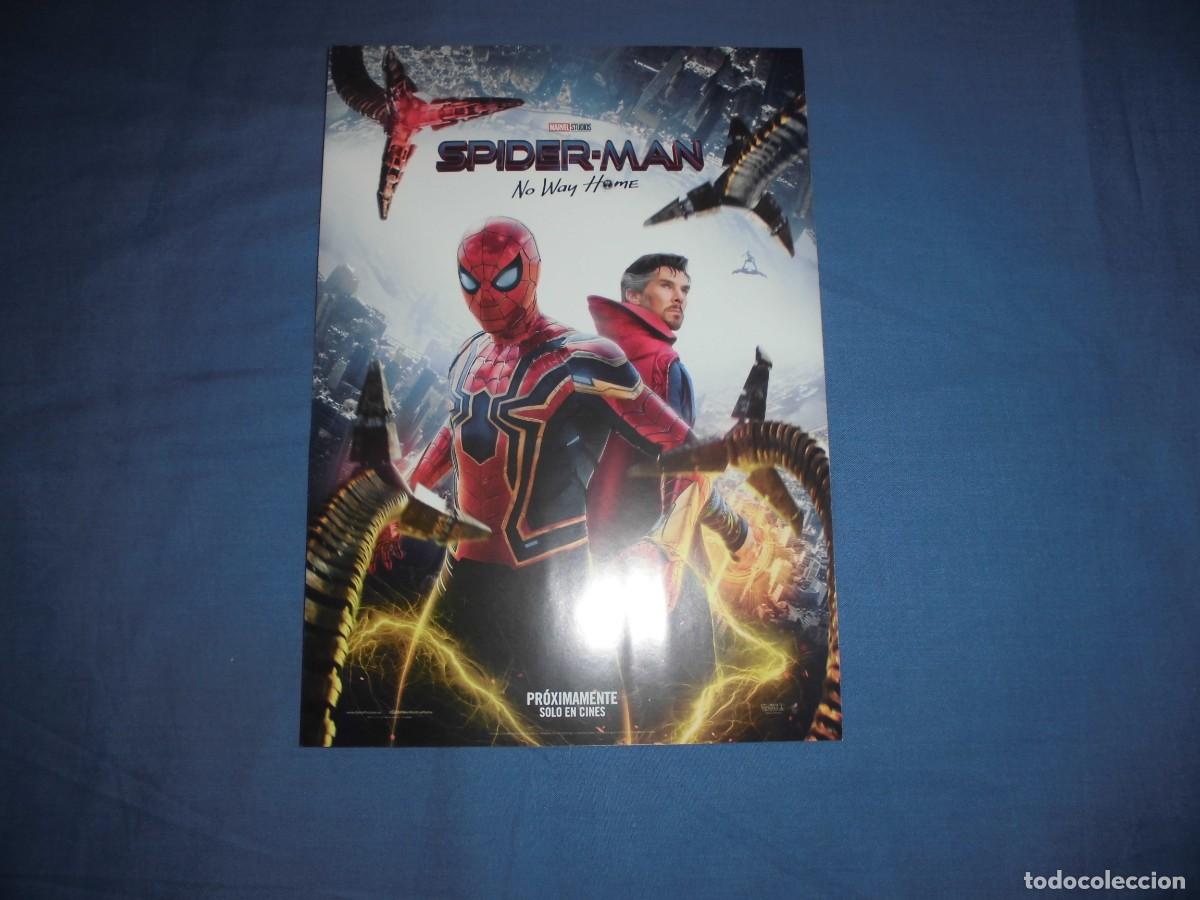 Cine: SPIDER-MAN NO WAY HOME. GUIA PUBLICITARIA SENCILLA. ORIGINAL. MUY BUEN ESTADO.NUEVO.
