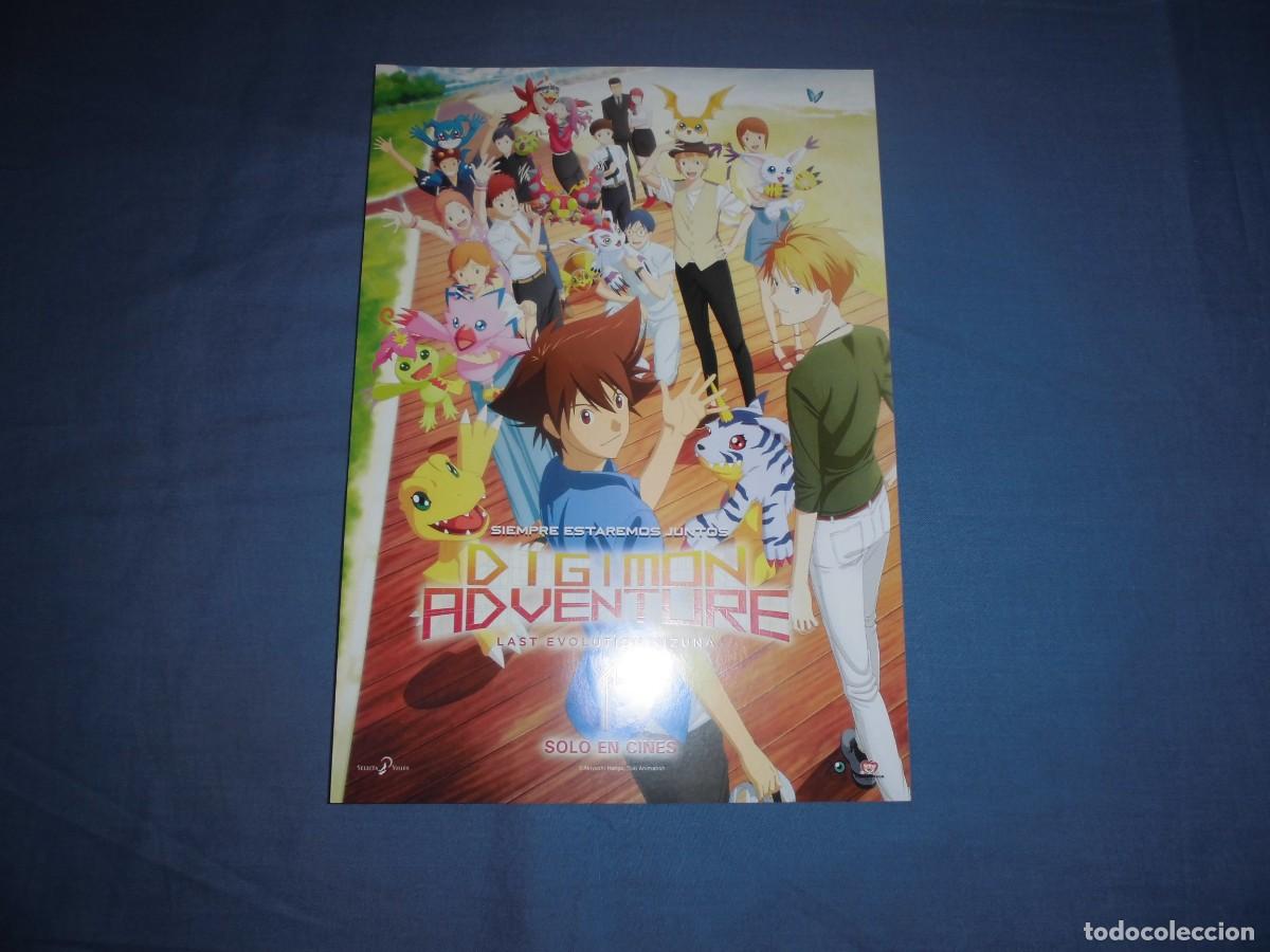 Cine: DIGIMON ADVENTURE. GUIA PUBLICITARIA SENCILLA. ORIGINAL.NUEVO.