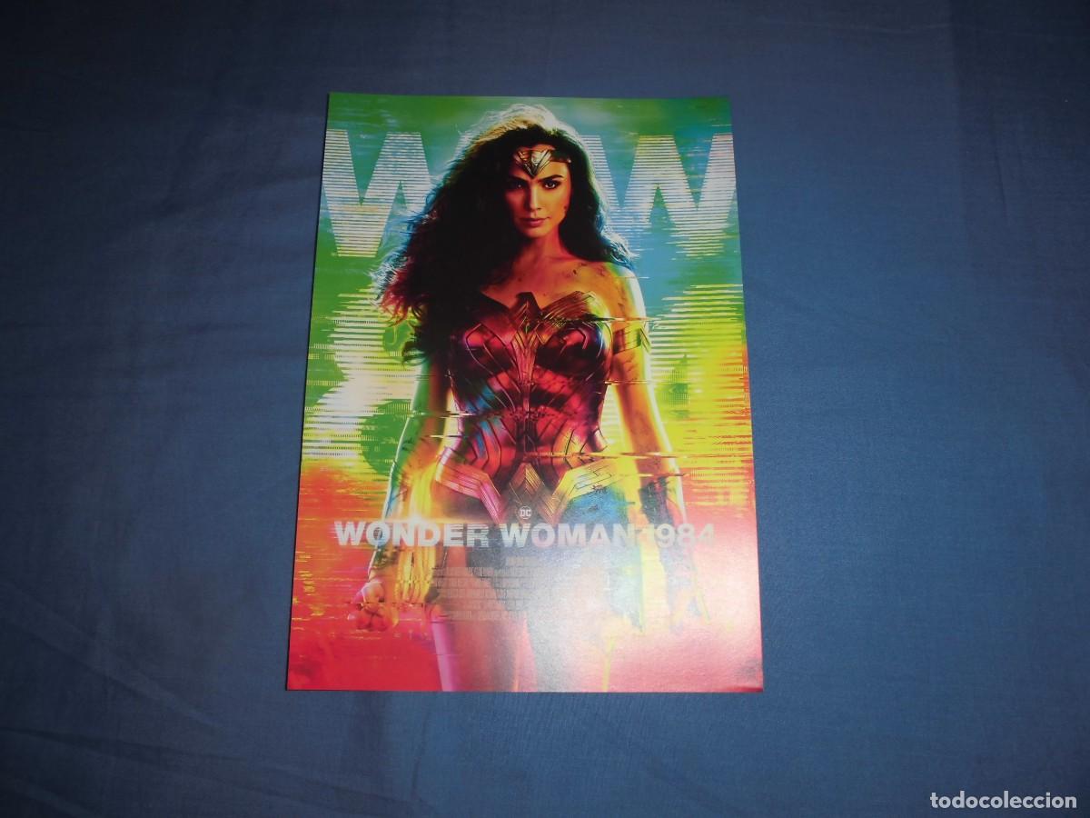 Cine: WONDER WOMAN 1984. GUIA PUBLICITARIA SENCILLA. ORIGINAL.NUEVO.