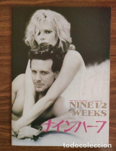 Cinema: GUIA PRESSBOOK JAPONES - 9 SEMANAS Y MEDIA, MICKEY ROURKE, KIM BASINGER
