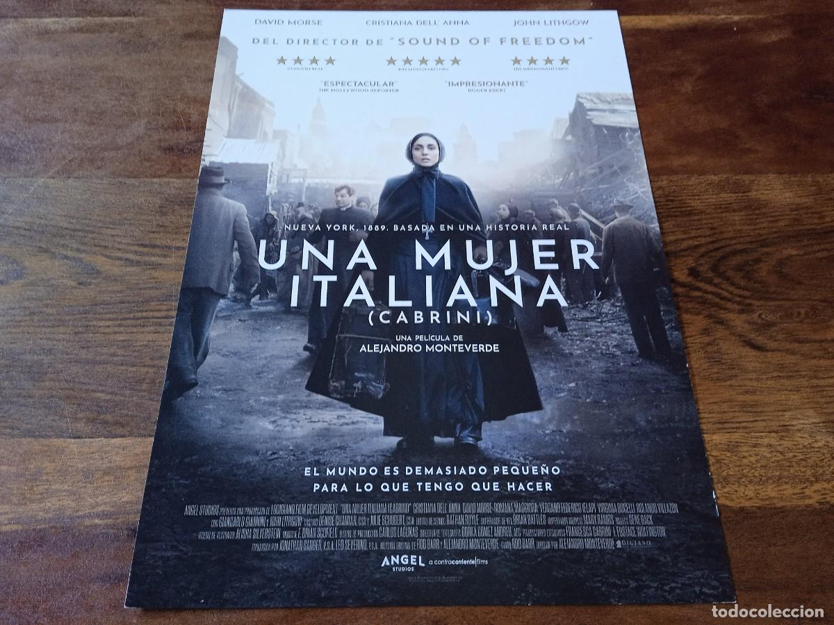Cinema: Una mujer Italiana - Cristiana Dell Anna, David Morse, John Lithgow - Guia original Acontra 2024