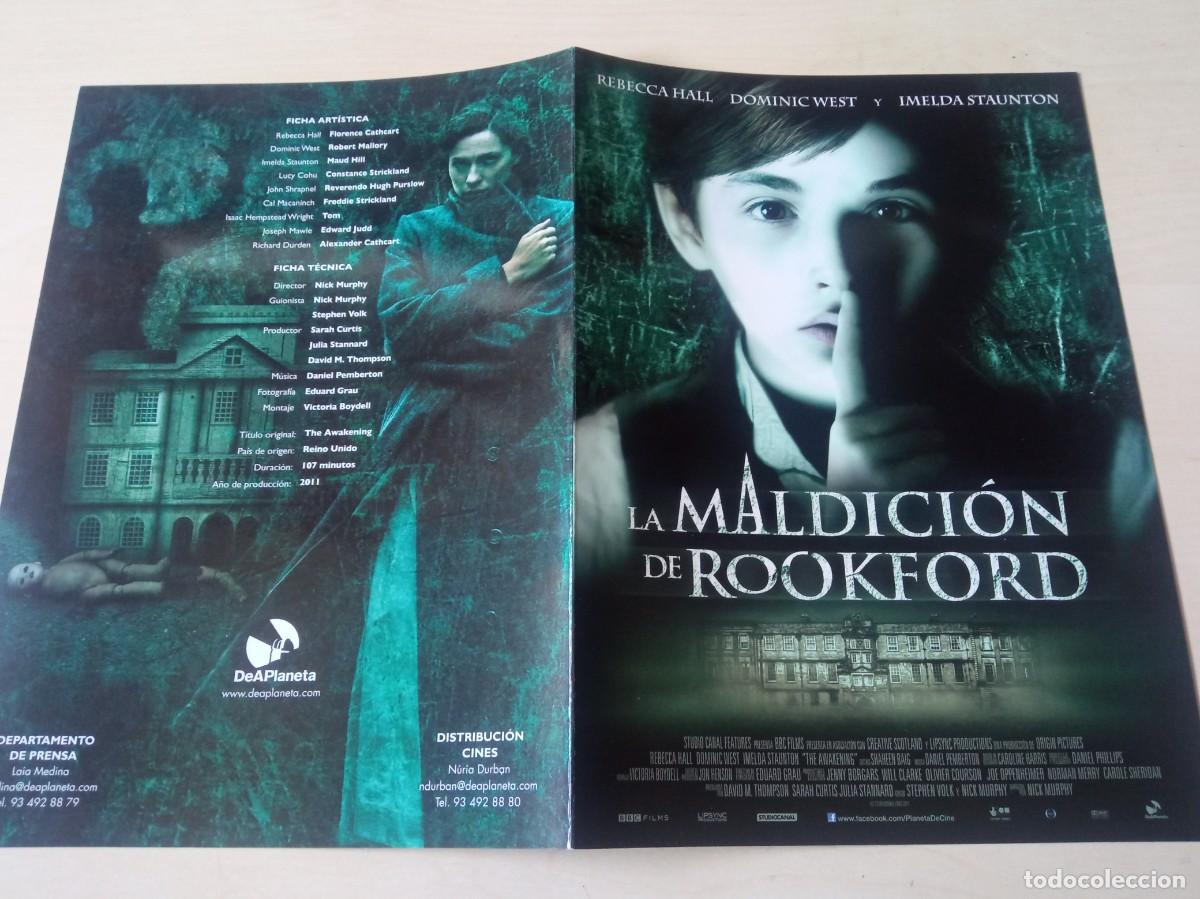 Cinema: LA MALDICION DE ROOKFORD (GUIA ORIGINAL CINE DOBLE) (PEDIDO MINIMO 5 EUROS)