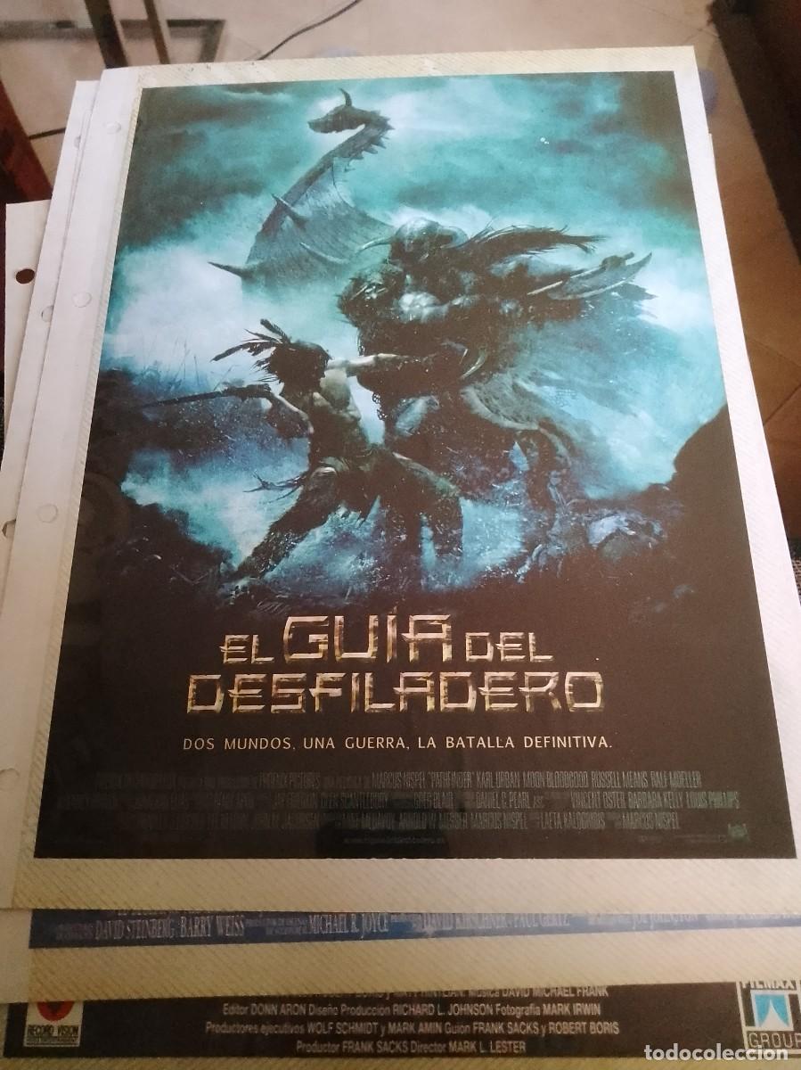 Kino: El gu&iacute;a del desfiladero recorte de revista est&aacute; pegado