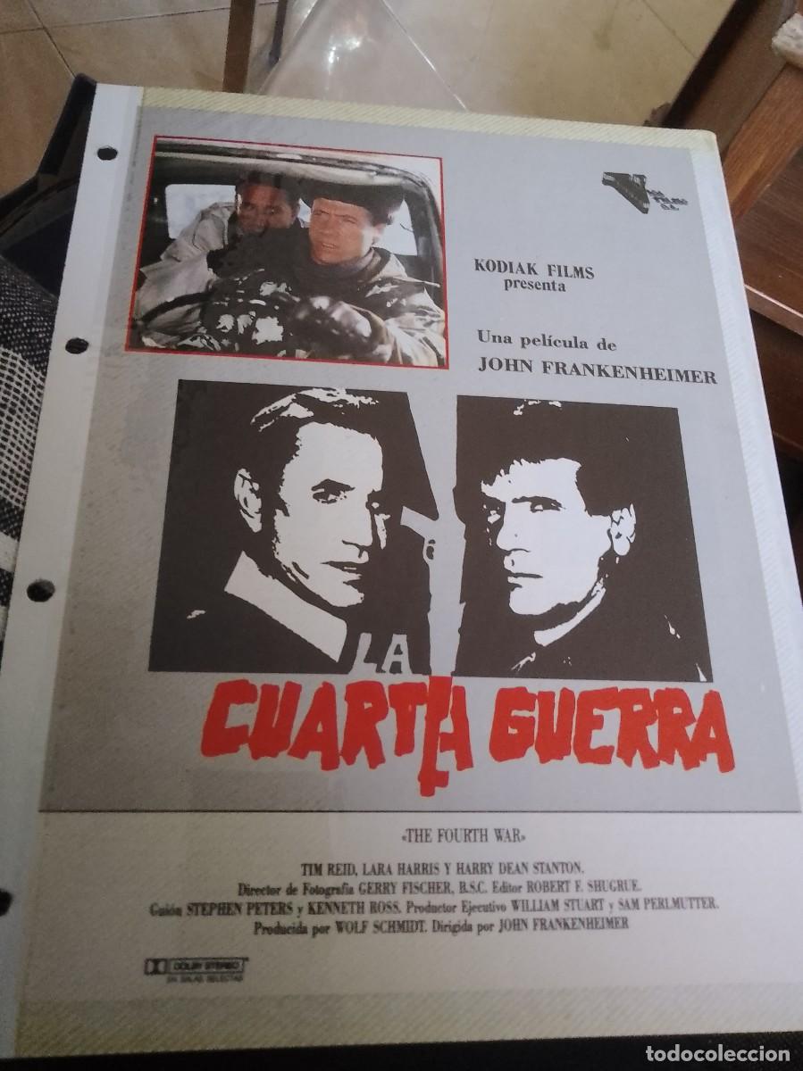 Kino: La cuarta guerra recorte de revista est&aacute; pegado