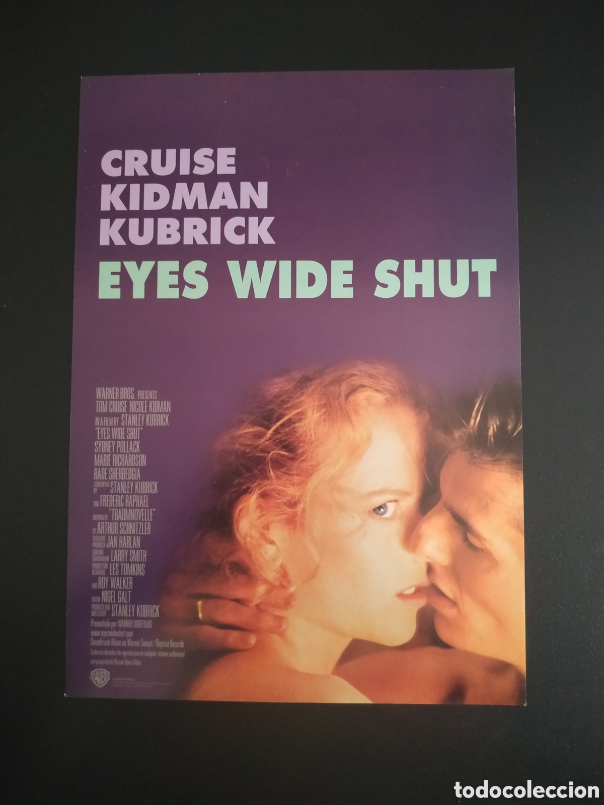 Cinema: EYES WIDE SHUT - TOM CRUISE Y NICOLE KIDMAN - WARNER BROS - GUIA DE CINE ORIGINAL B67