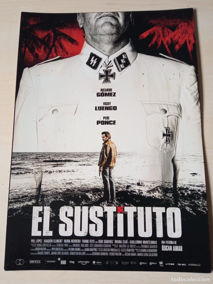 Cinema: EL SUSTITUTO (GUIA CINE ORIGINAL SIMPLE) RICARDO GOMEZ, VICKY LUENGO (PEDIDO MINIMO 5 EUROS)
