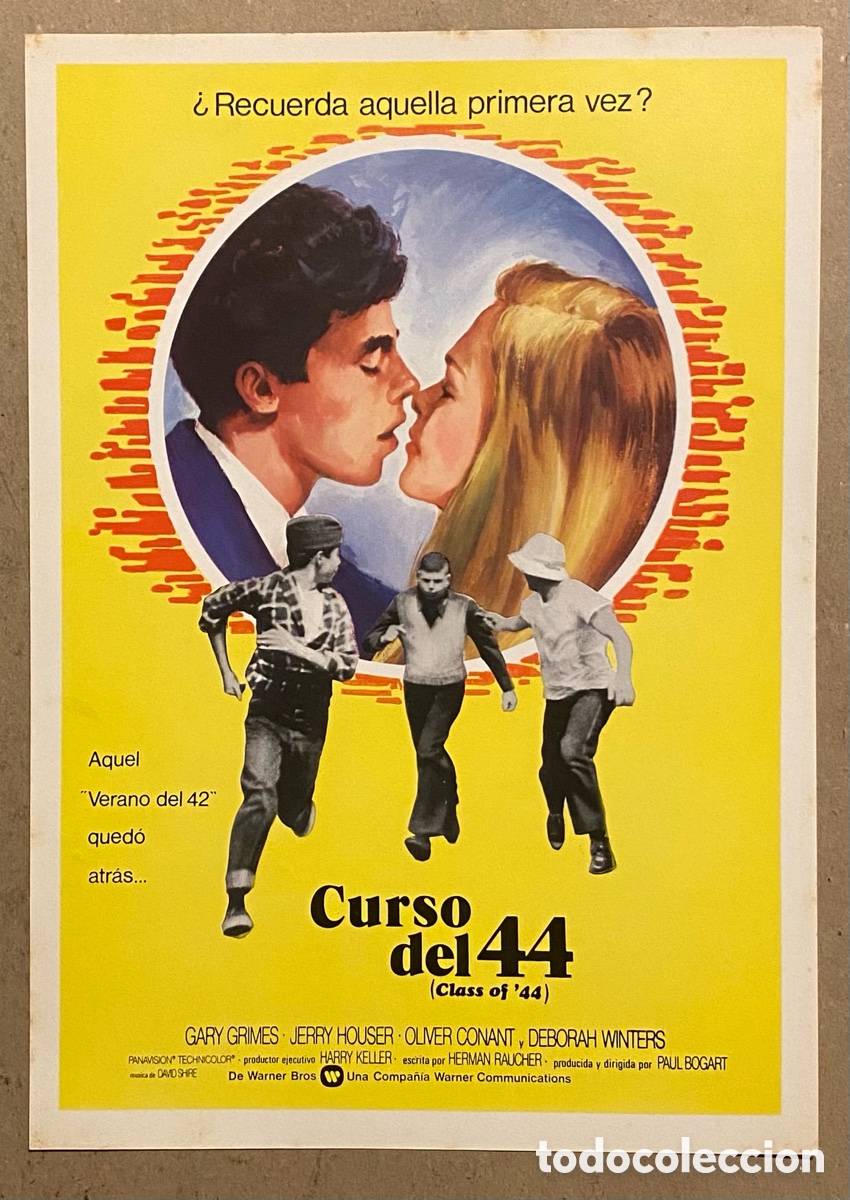 Kino: CURSO DEL 44 (CLASS OF &lsquo;44). GU&Iacute;A PROMOCIONAL PEL&Iacute;CULA GARY GRIMES. JERRY HAUSER,..