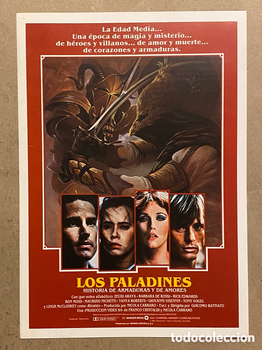 Cinema: LOS PALDINES. GU&Iacute;A PROMOCIONAL PEL&Iacute;CULA GIACOMO BATTIATO,