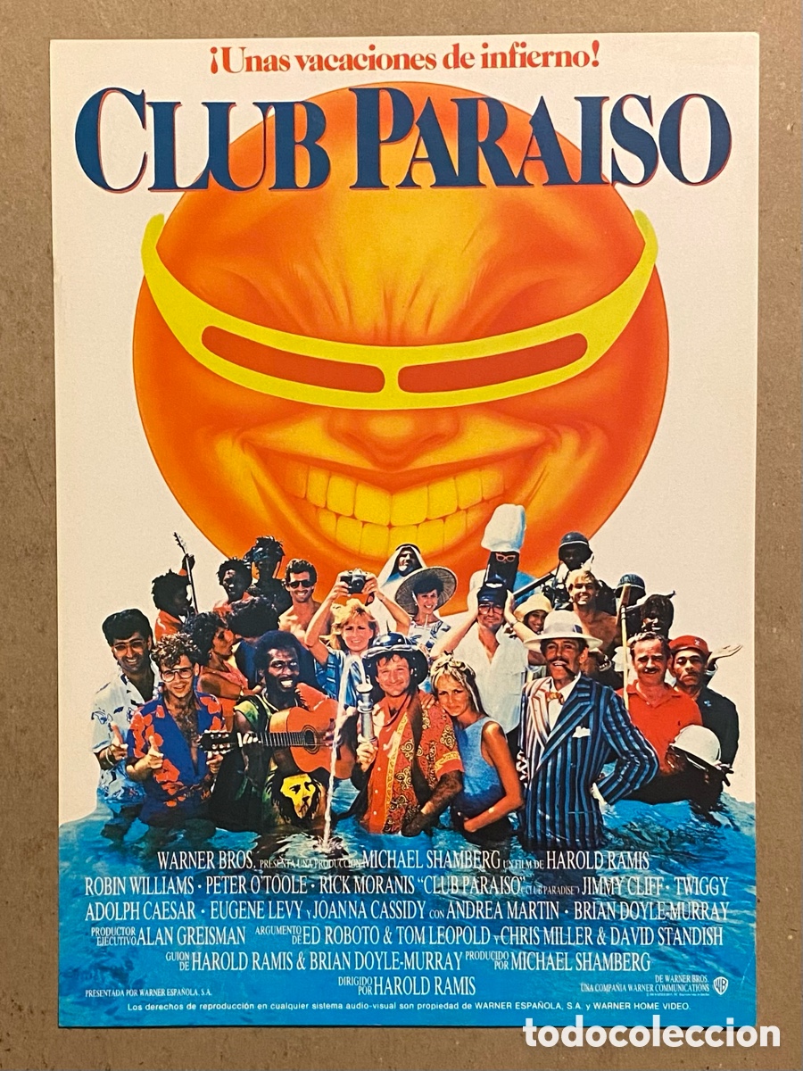 Cinema: CLUB PARA&Iacute;SO. GU&Iacute;A PROMOCIONAL PEL&Iacute;CULA ROBIN WILLIAMS, PETER O&rsquo;TOOLE,&hellip;