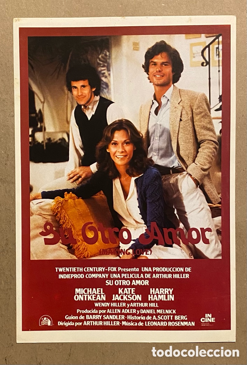Cine: SU OTRO AMOR. GU&Iacute;A PROMOCIONAL DE LA PEL&Iacute;CULA MICHAEL ONTKEAN, KATE JACKSON,&hellip;