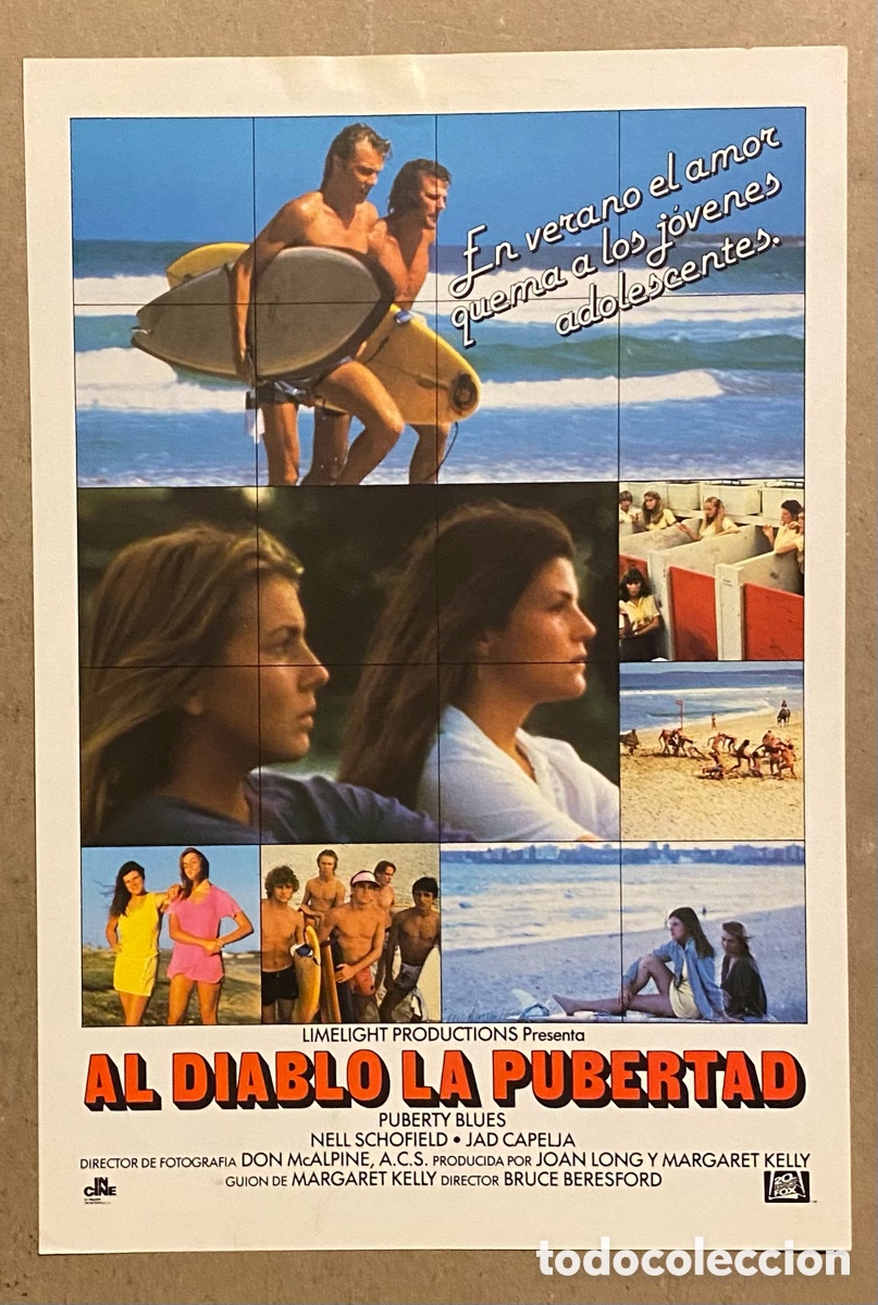 Kino: AL DIABLO LA PUBERTAD. GU&Iacute;A PROMOCIONAL DE LA PEL&Iacute;CULA BRUCE BERESFORD,&hellip;
