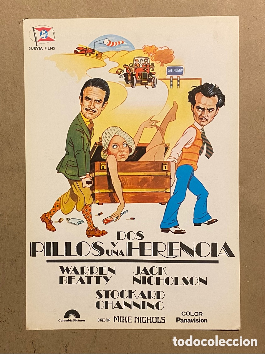 Cinema: DOS PILLOS Y UNA HERENCIA. GU&Iacute;A PROMOCIONAL DE LA PEL&Iacute;CULA DE WARREN BEATTY, JACK NICHOLSON,&hellip;