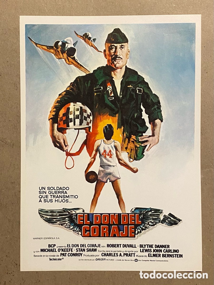 Cinema: EL DON DEL CORAJE. GU&Iacute;A PROMOCIONAL DE LA PEL&Iacute;CULA DE ROBERT DUVAL, BLYTHE DANNER,..
