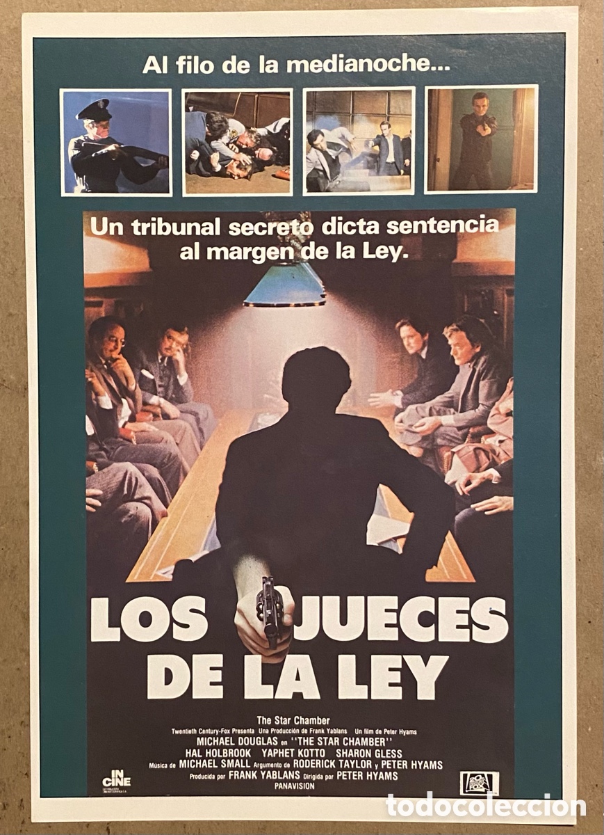 Cinema: LOS JUECES DE LA LEY. GU&Iacute;A PROMOCIONAL DE LA PEL&Iacute;CULA DE MICHAEL DOUGLAS,&hellip;