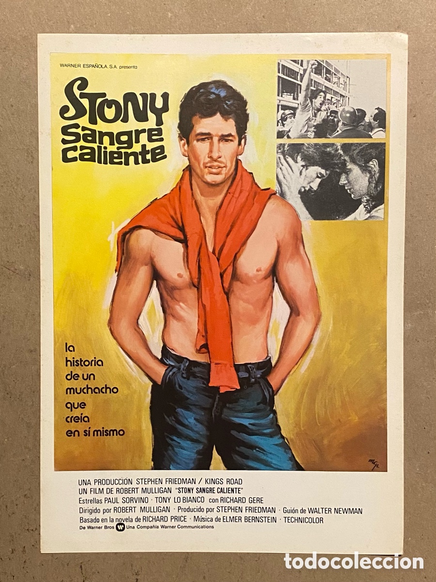Kino: STONY SANGRE CALIENTE. GU&Iacute;A PROMOCIONAL DE LA PEL&Iacute;CULA DE ROBERT MULLIGAN, PAUL SORVINO,&hellip;
