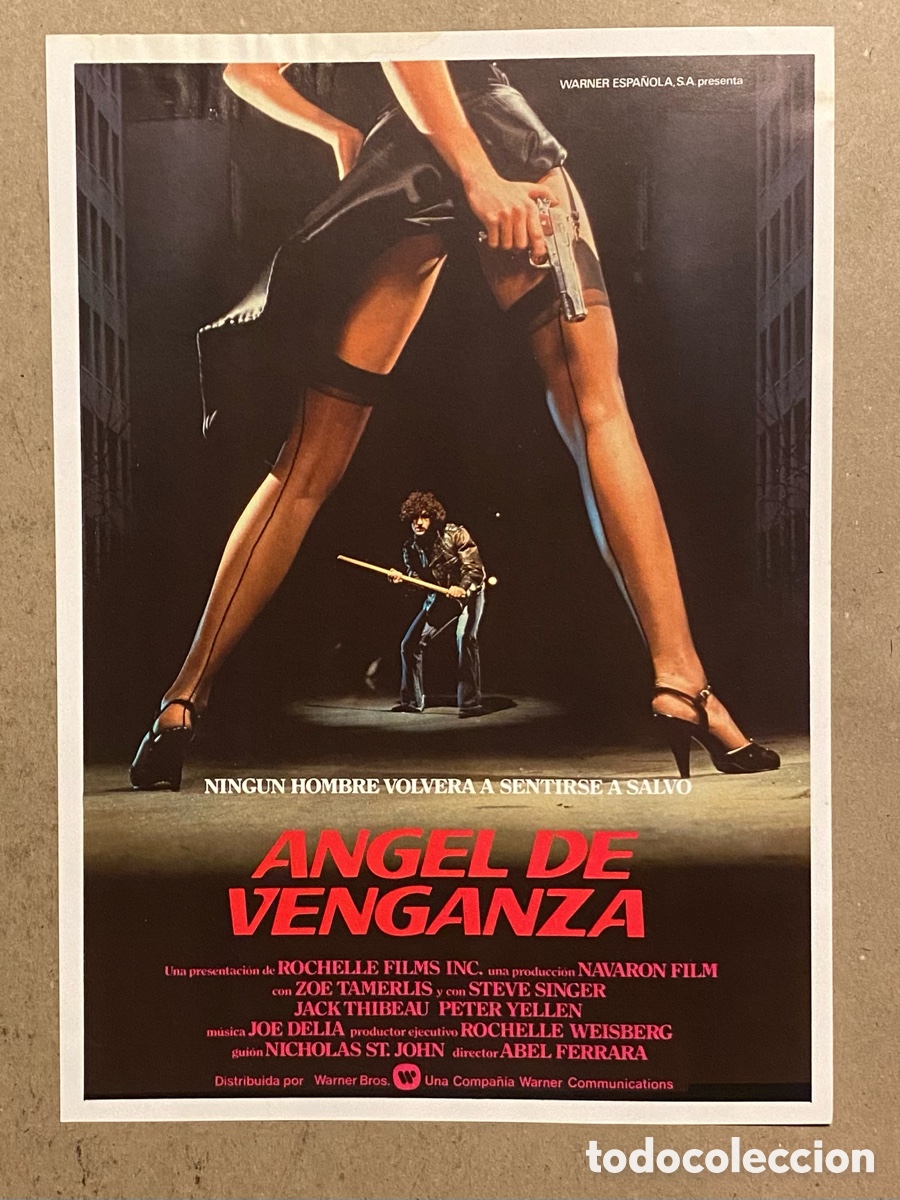 Cinema: &Aacute;NGEL DE VENGANZA. GU&Iacute;A PROMOCIONAL DE LA PEL&Iacute;CULA DE ABEL FERRARA.