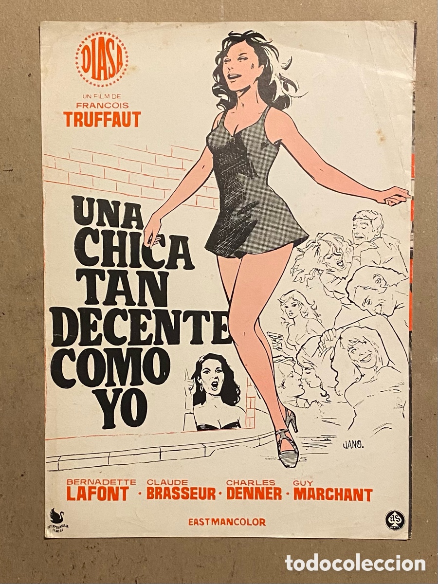 Cinema: UNA CHICA TAN DECENTE COMO YO. GU&Iacute;A PROMOCIONAL DE LA PEL&Iacute;CULA DE FRANCOIS TRUFFAUT,&hellip;