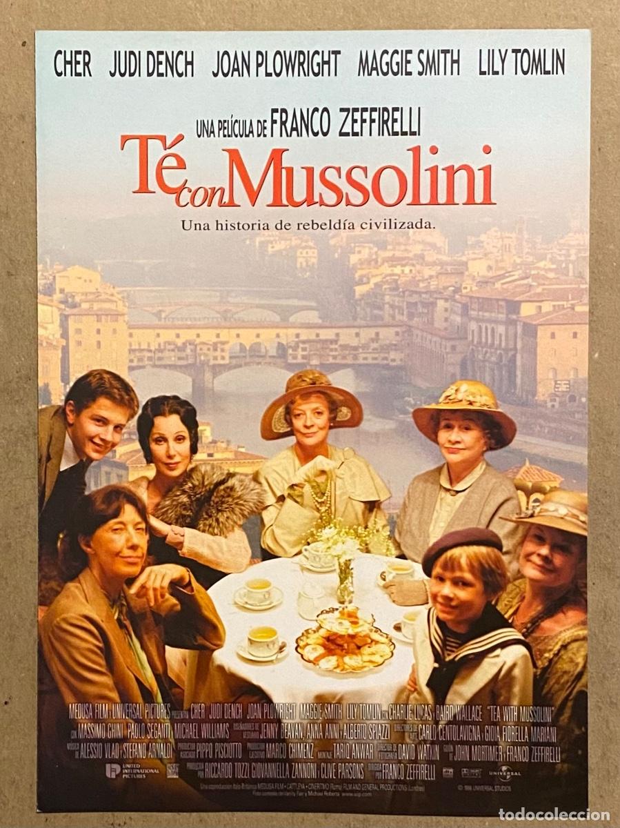Cinema: T&Eacute; CON MUSSOLINI. GU&Iacute;A PROMOCIONAL DE LA PEL&Iacute;CULA DE CHER, JUDINDENCH,&hellip;