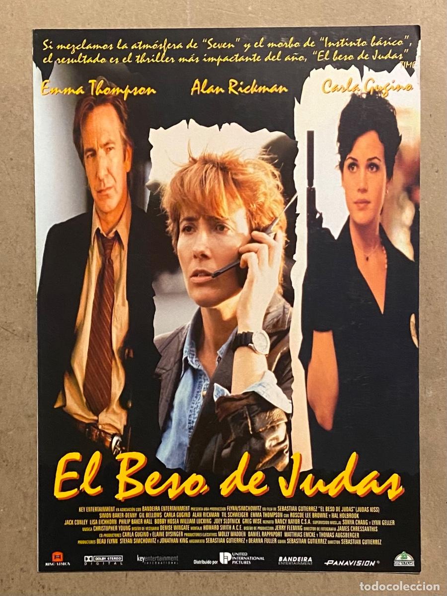 Cinema: EL BESO DE JUDAS. GU&Iacute;A PROMOCIONAL DE LA PEL&Iacute;CULA DE EMMA THOMPSON, ALAN RICKMAN,&hellip;