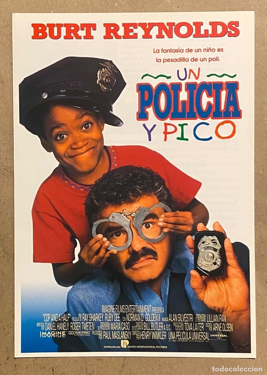 Cinema: UN POLIC&Iacute;A Y PICO. GU&Iacute;A PROMOCIONAL DE LA PEL&Iacute;CULA DE BURT REYNOLDS,,&hellip;